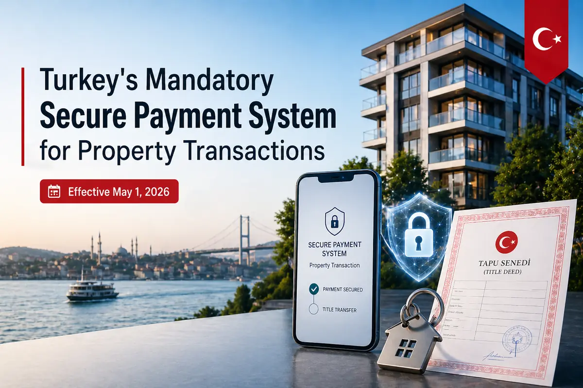 Turkey's Mandatory Secure Payment System for Property Transactions